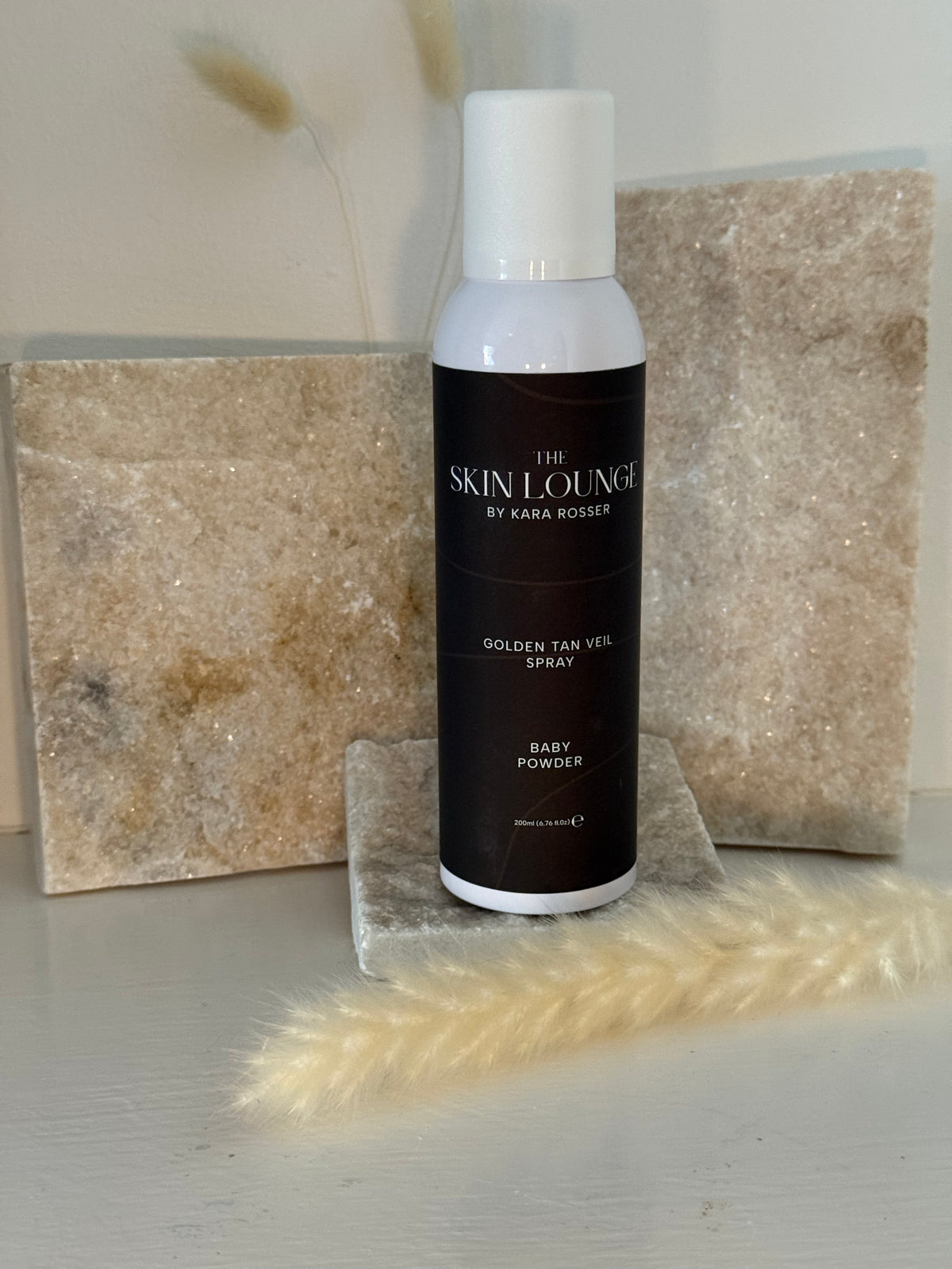 Golden tan veil spray